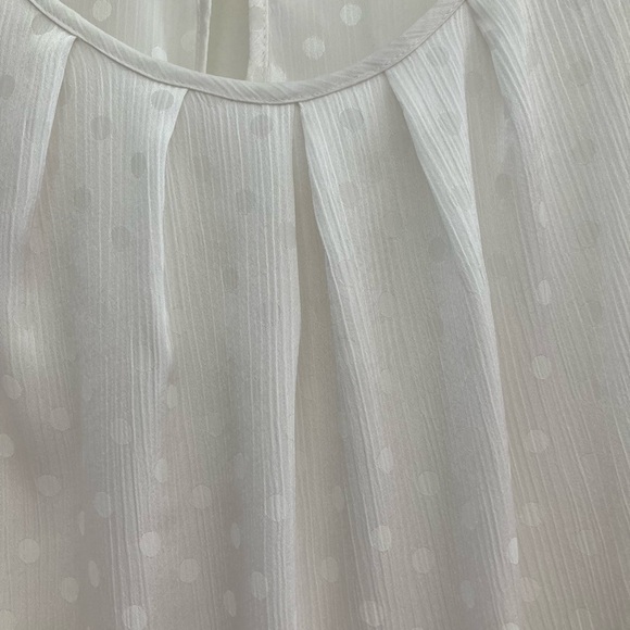 Dressy Cream Blouse - Picture 2 of 5